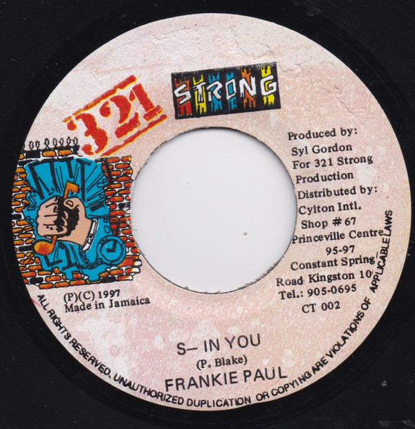 Frankie Paul - S- In You | 321 Strong (none)