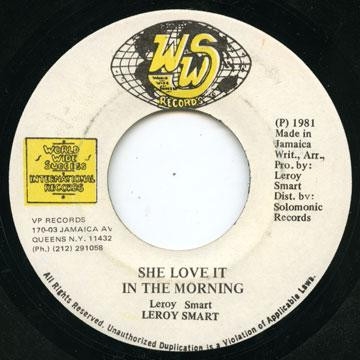 Leroy Smart - She Love It In The Morning | WWS Records (none) - main Leroy Smart - She Love It In The Morning | WWS Records (none) - main