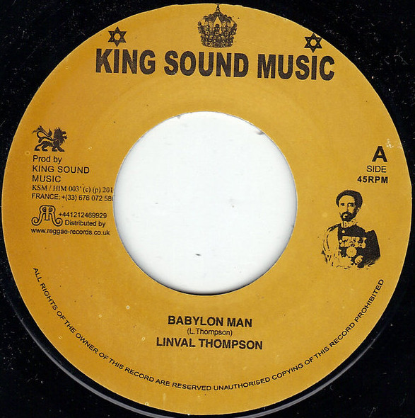 Linval Thompson - Babylon Man | King Sound Music (KSM 003) - main