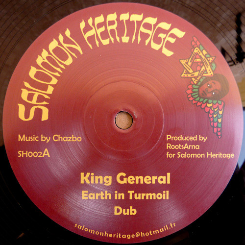 King General / Ras Tweed - Earth In Turmoil / Stick It Up | Salomon Heritage (SH002) - main King General / Ras Tweed - Earth In Turmoil / Stick It Up | Salomon Heritage (SH002) - main