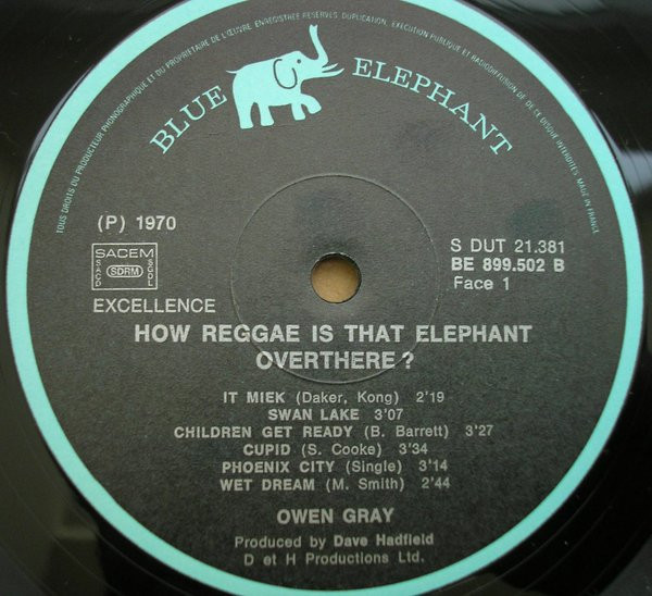 How Reggae Is That Elephant Overthere?