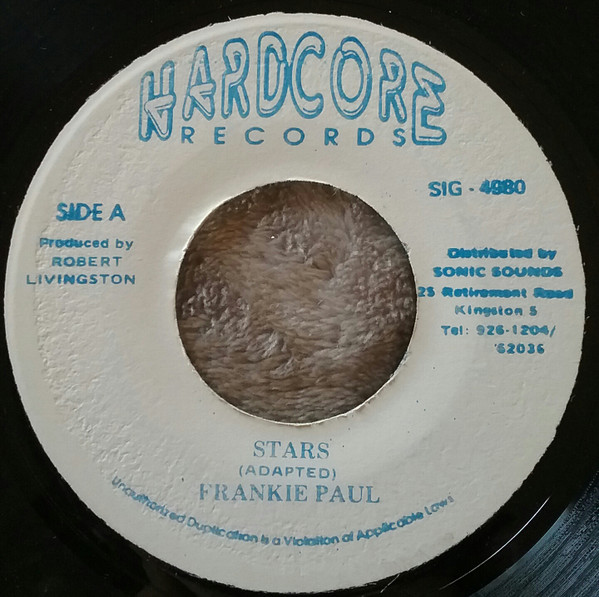Frankie Paul - Stars | Hardcore Records (SIG - 4980) - main