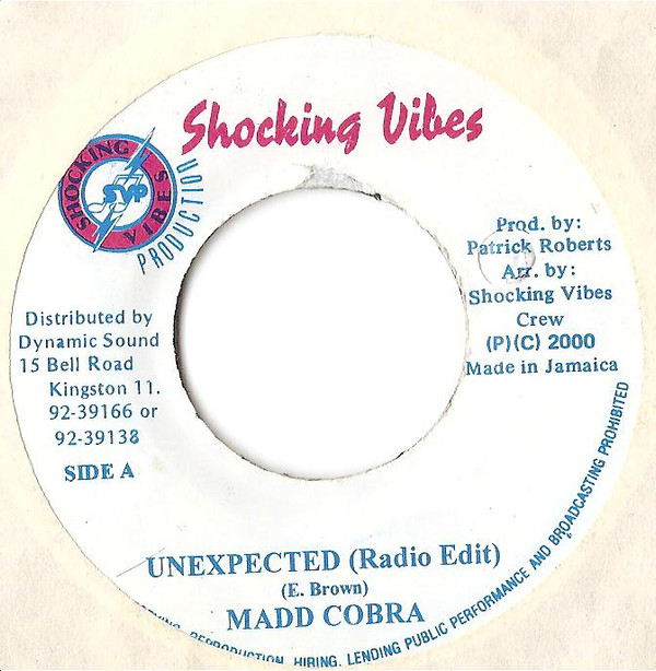 Mad Cobra - Unexpected ( Radio Edit ) | Shocking Vibes (none)
