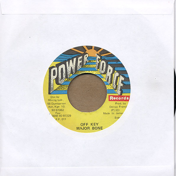 Major Bones - Off Key | Power Force Records (DSR455) - main Major Bones - Off Key | Power Force Records (DSR455) - main