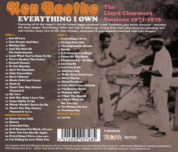 Everything I Own (The Lloyd Charmers Sessions 1971-1976)