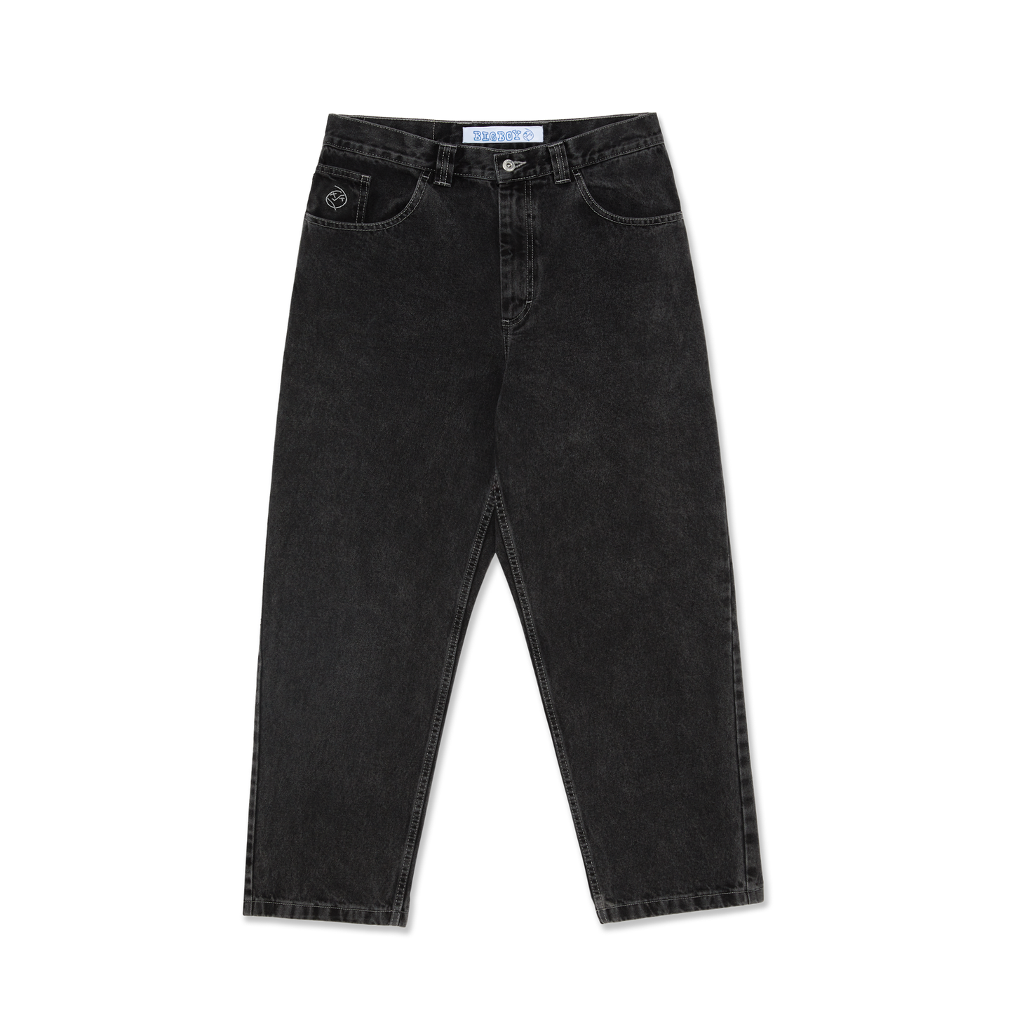 Big Boy Jean | Silver Black