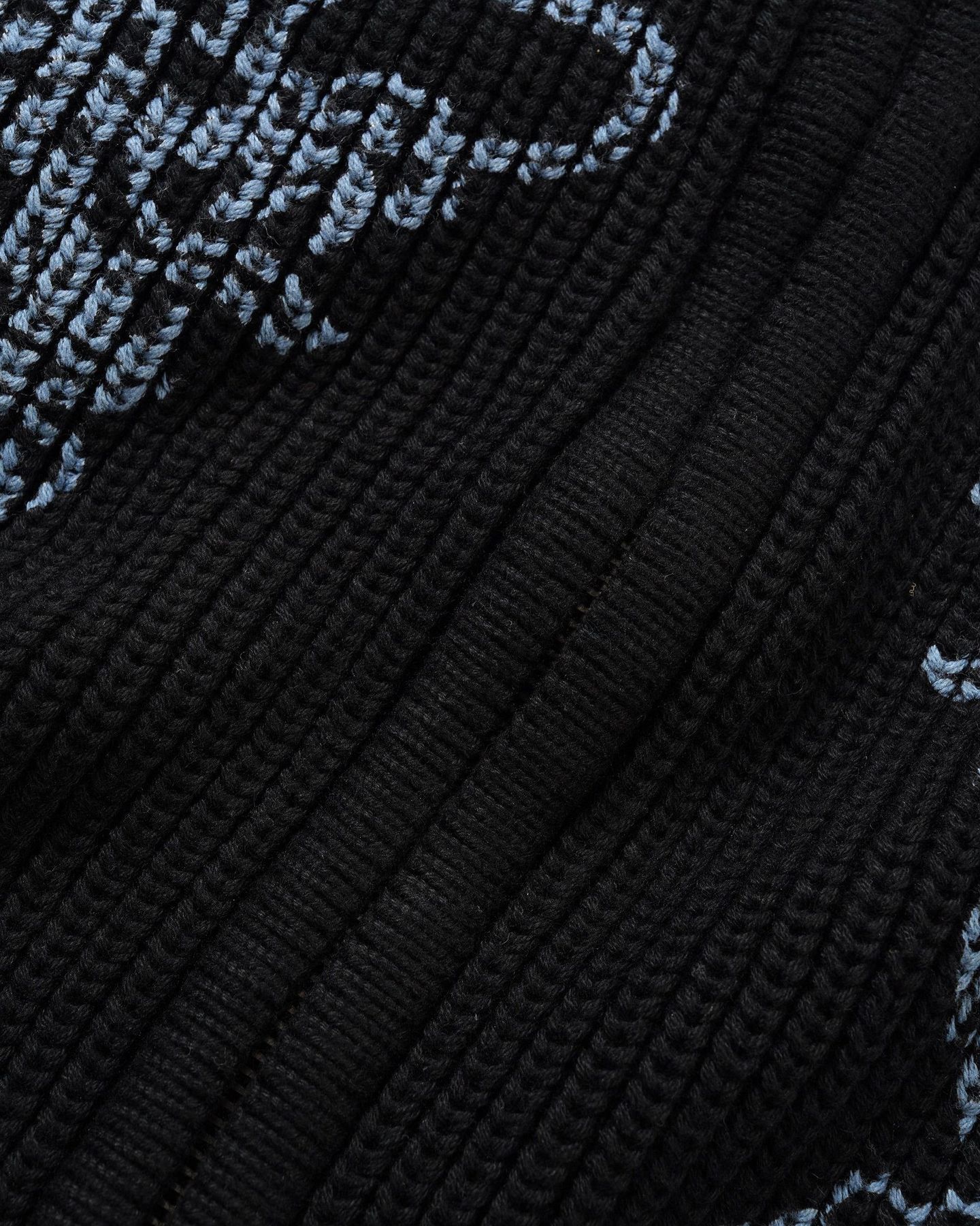 Dragon Zip-Thru Knit Sweater | Black