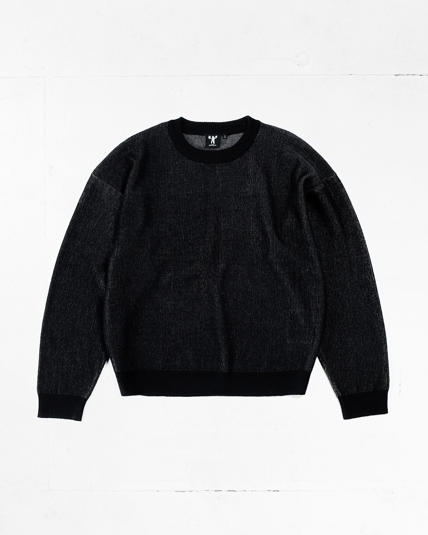 Therapy Ribbed Knit Sweater | Charcoal