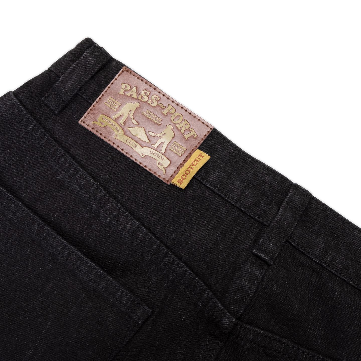 Workers Club Bootcut Jean | Washed Black