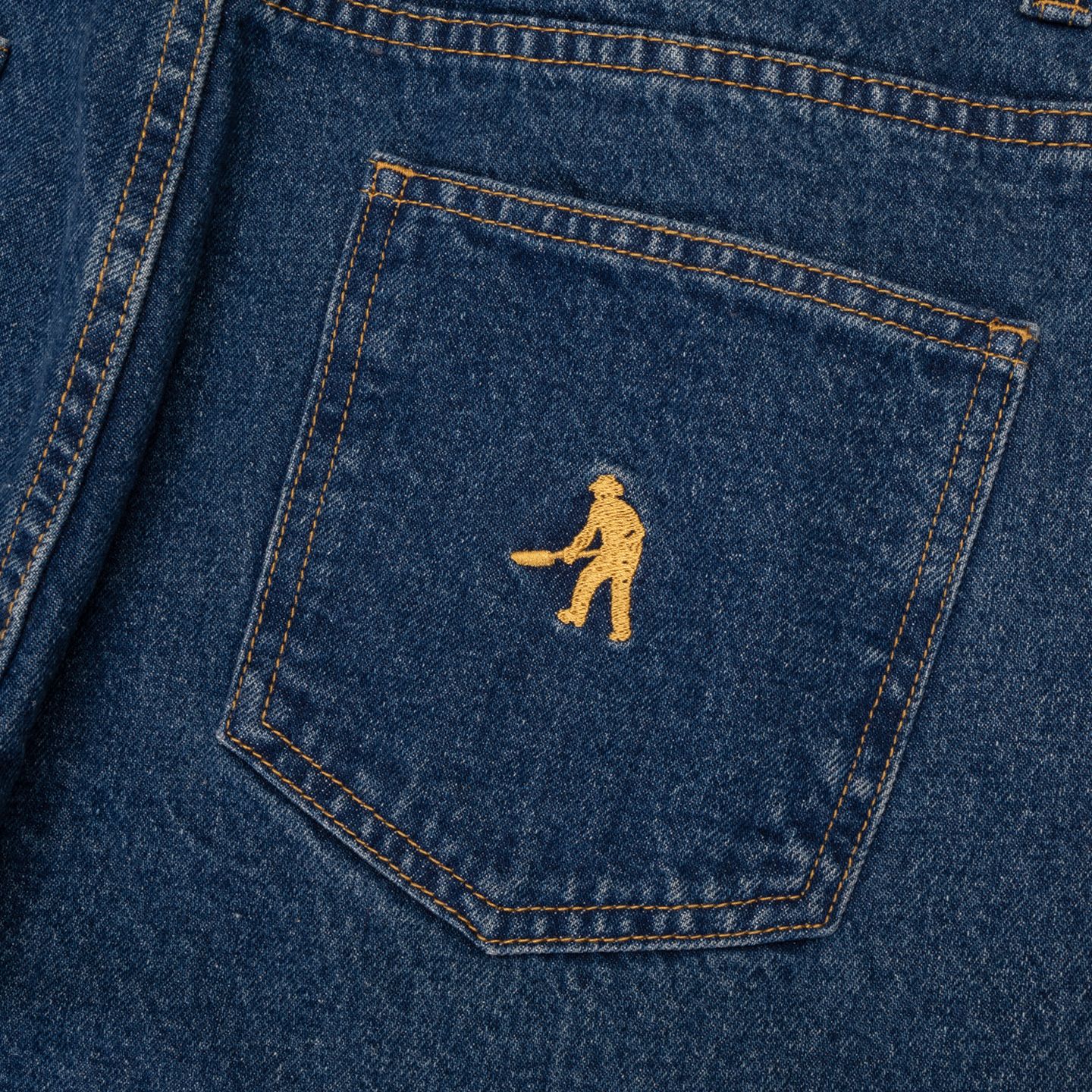 Workers Club Straight Leg Jean | Washed Dark Indigo