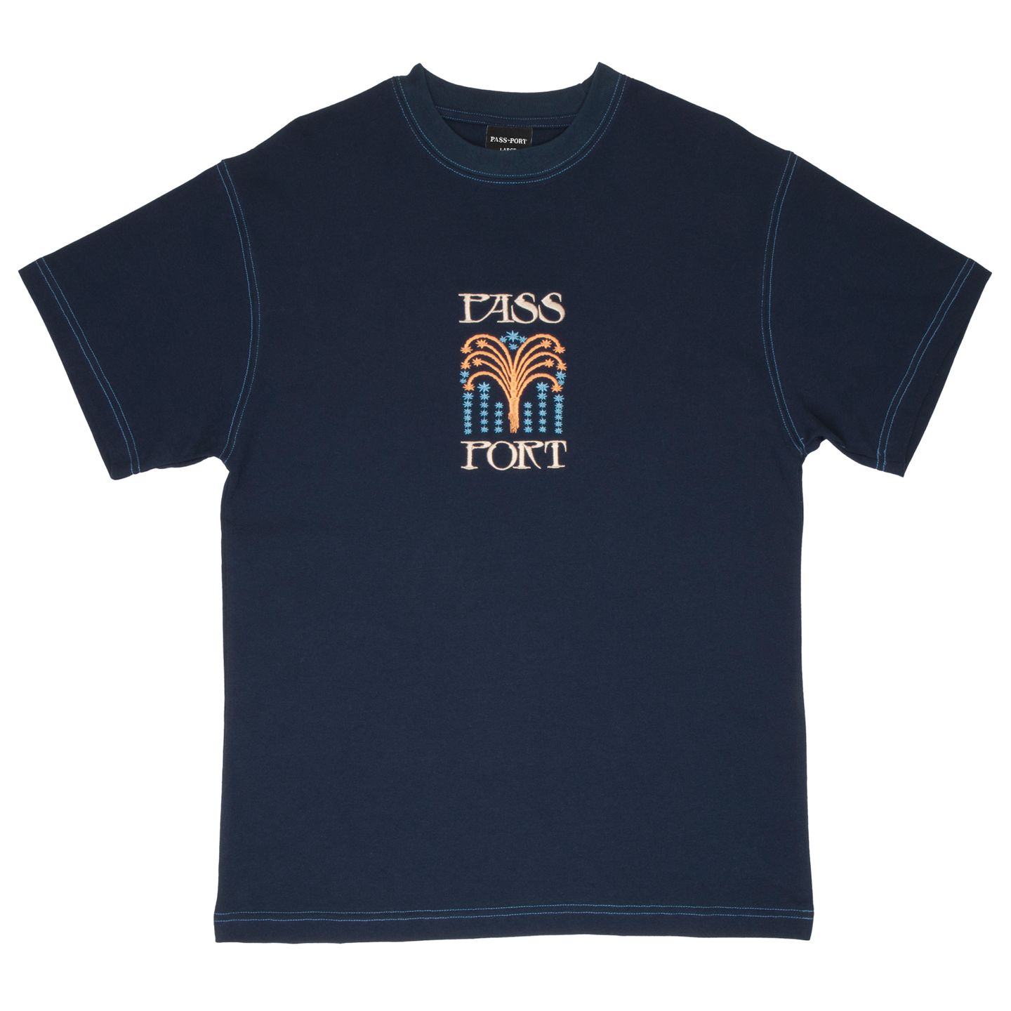 Roman Candle Tee | Navy
