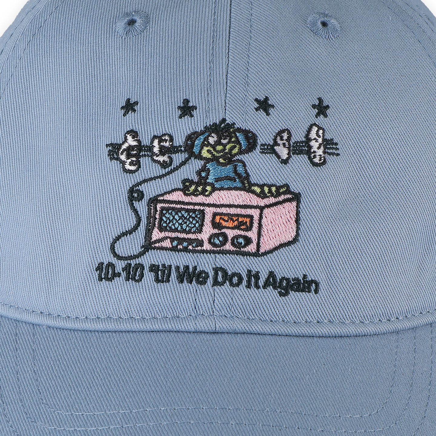 Eyeball Leagues Cap | Washed Slate Blue