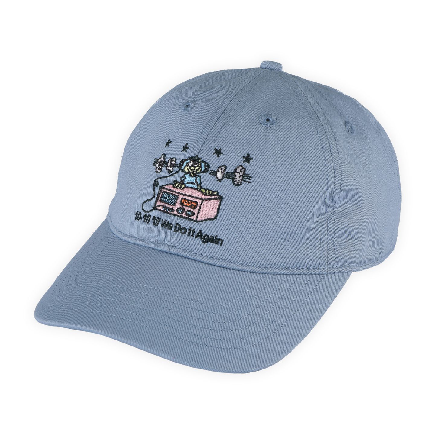 Eyeball Leagues Cap | Washed Slate Blue