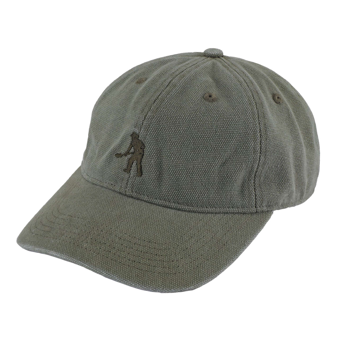 Solid Leagues Cap | Washed Dark Military