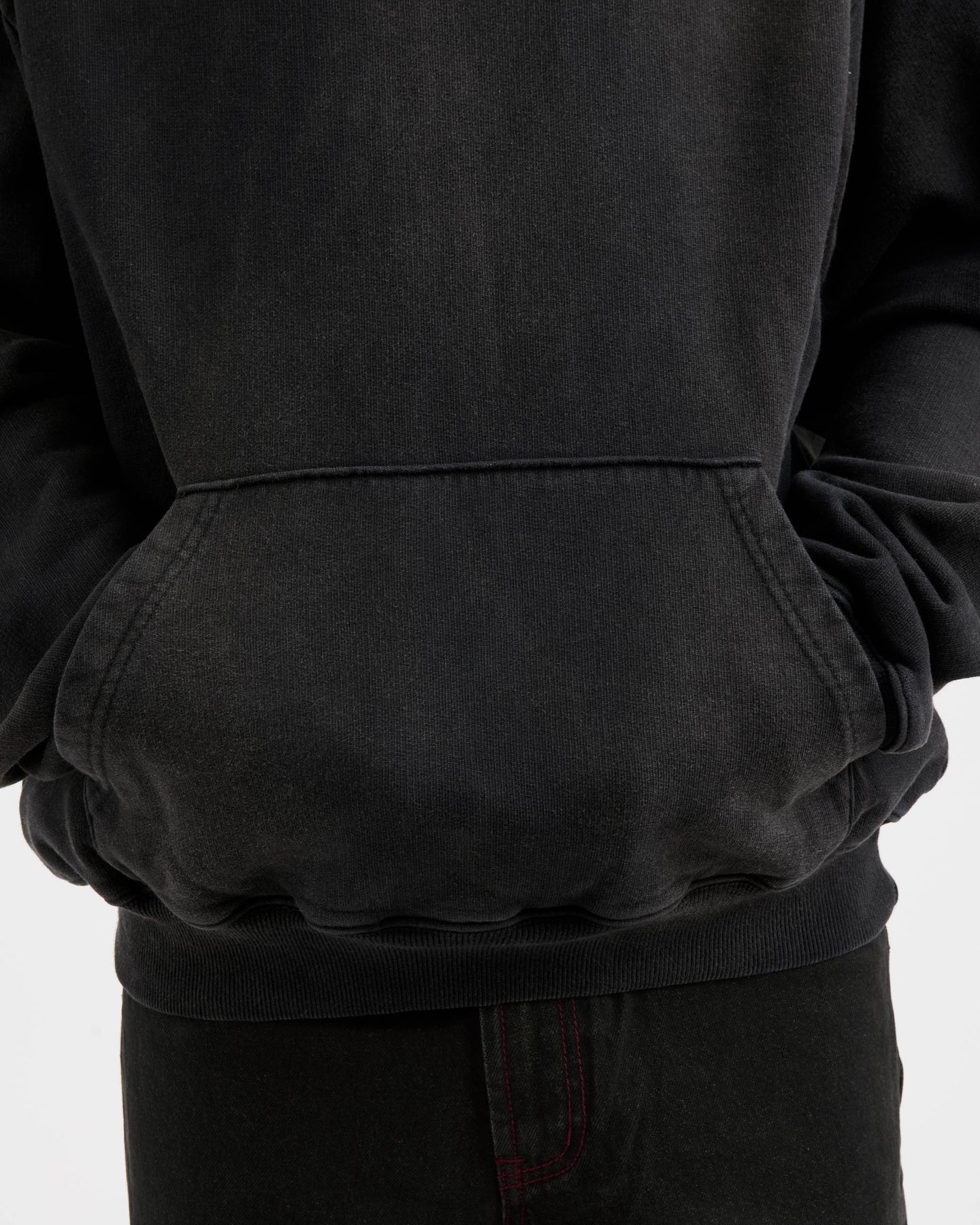 Pareidolia Hoodie | Faded Black