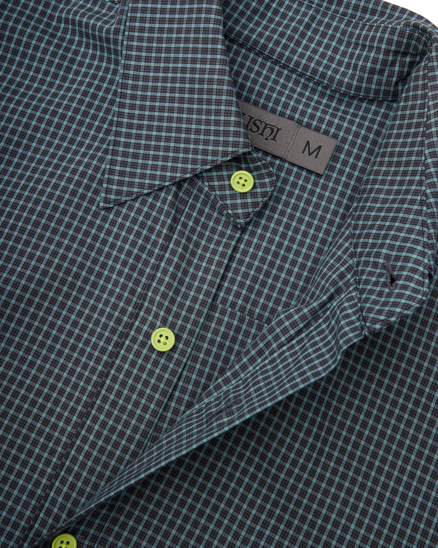 Long Sleeve Shirt | Blue/Green Check
