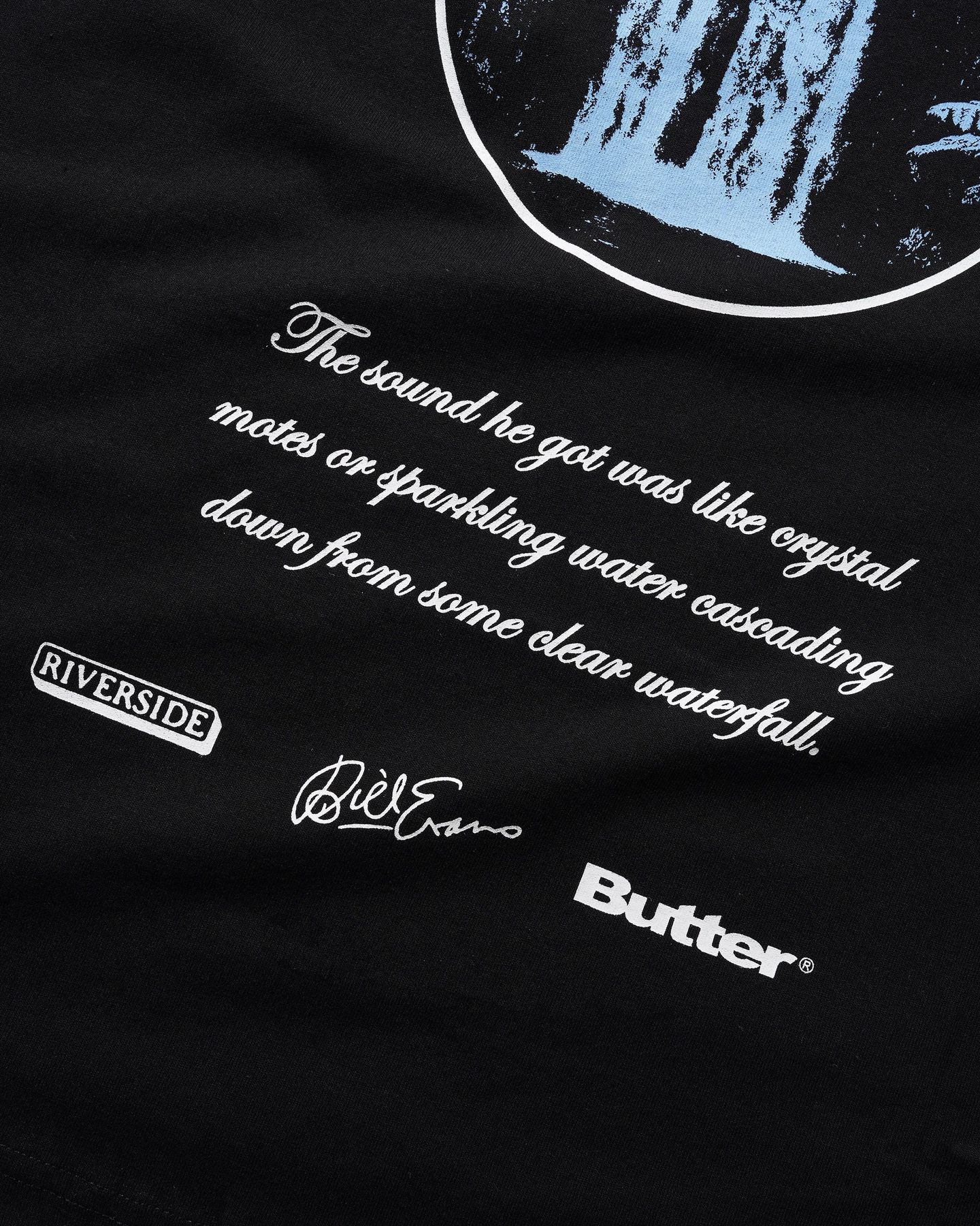Crystal Notes Tee | Black