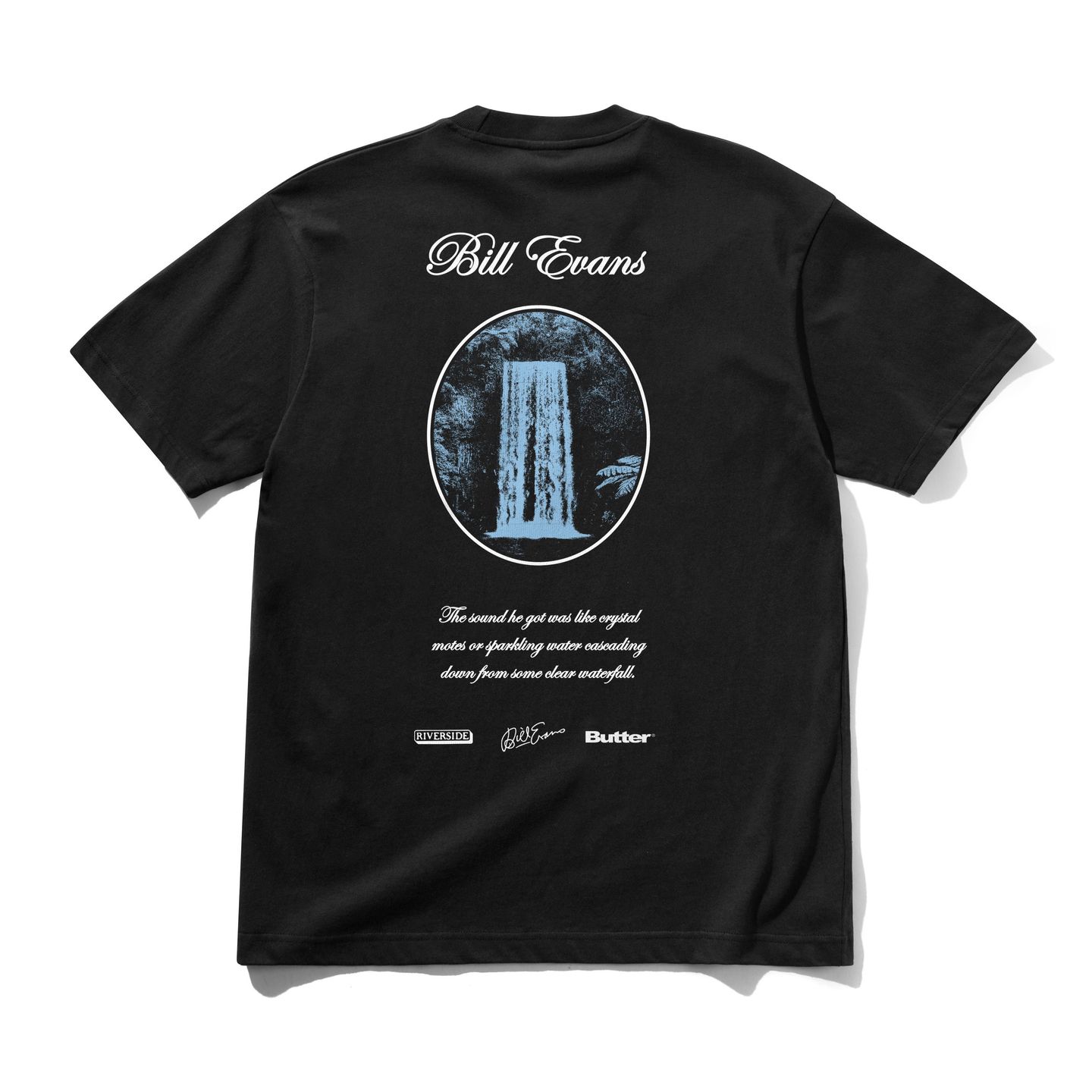 Crystal Notes Tee | Black