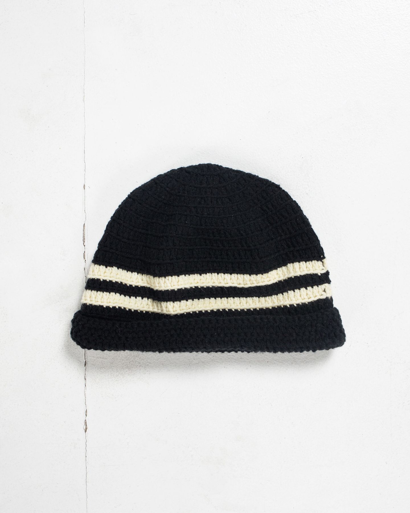 Striped Crochet Beanie