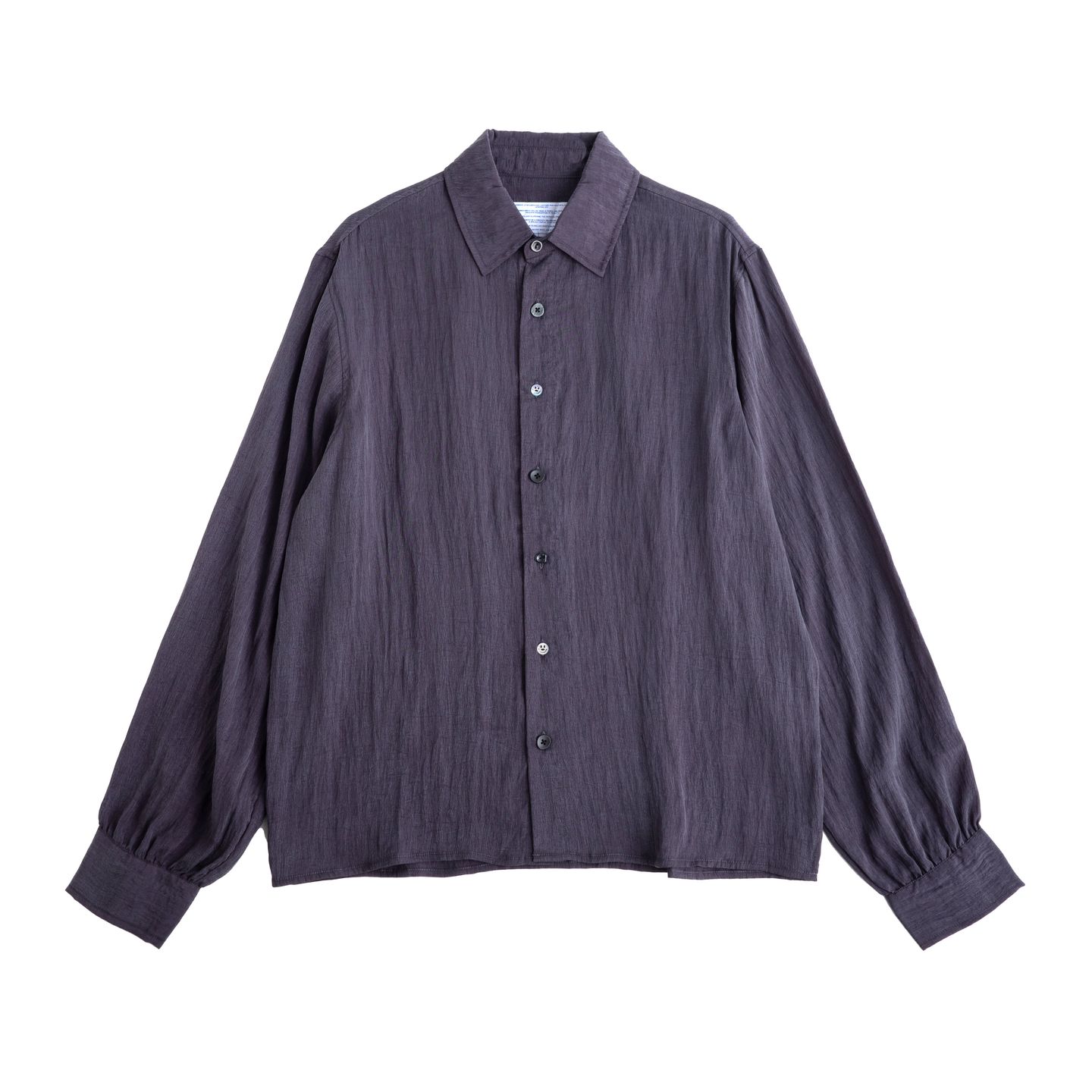 Crinkle Button Up Shirt