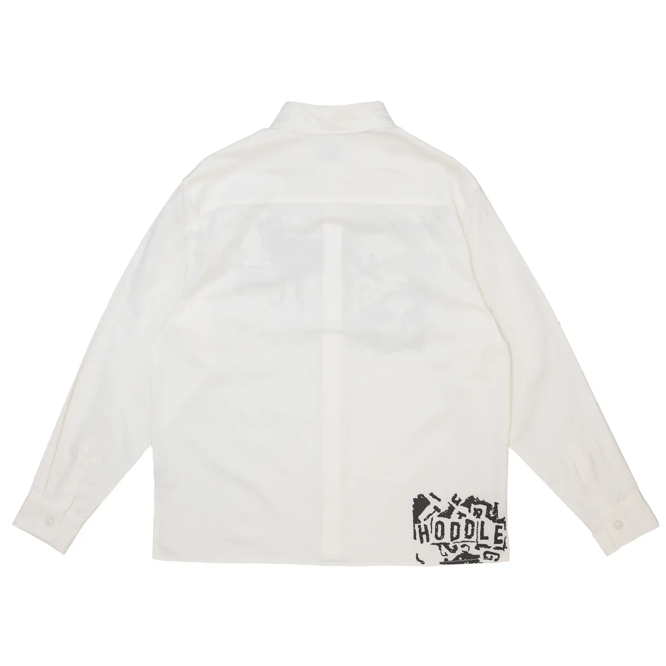 A Sane Reaction Oxford Shirt | White