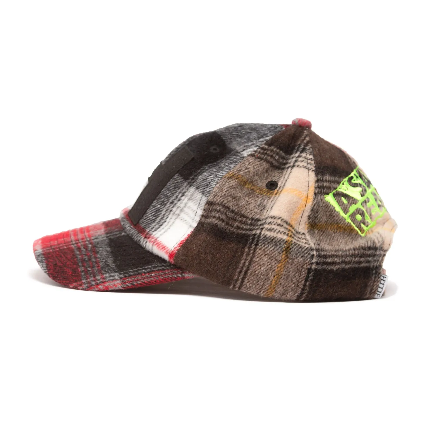 'H' Logo Cap | Mixed Tartan