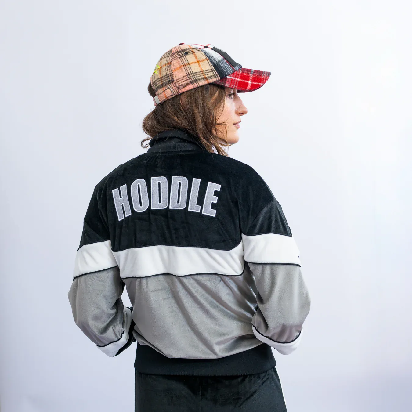 'H' Logo Cap | Mixed Tartan