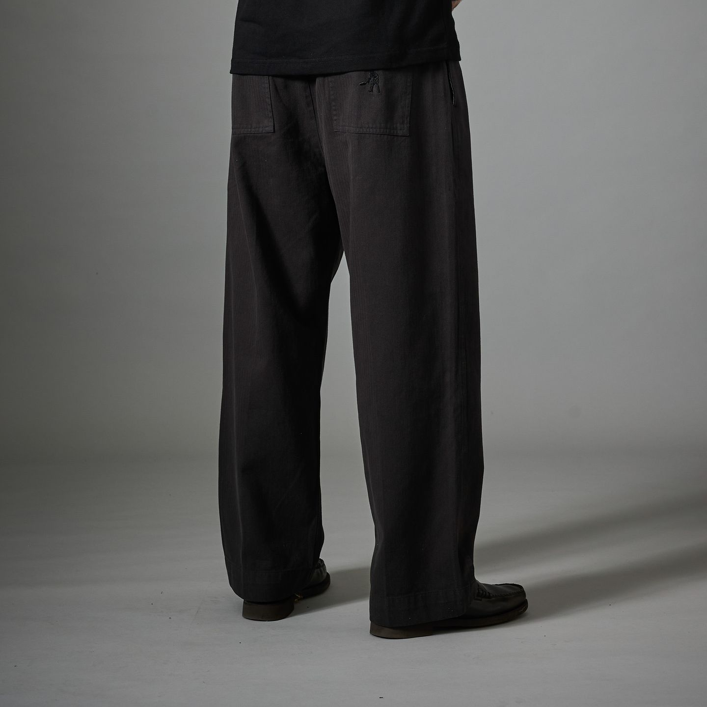 Herringbone Leagues Club Pant | Vintage Black
