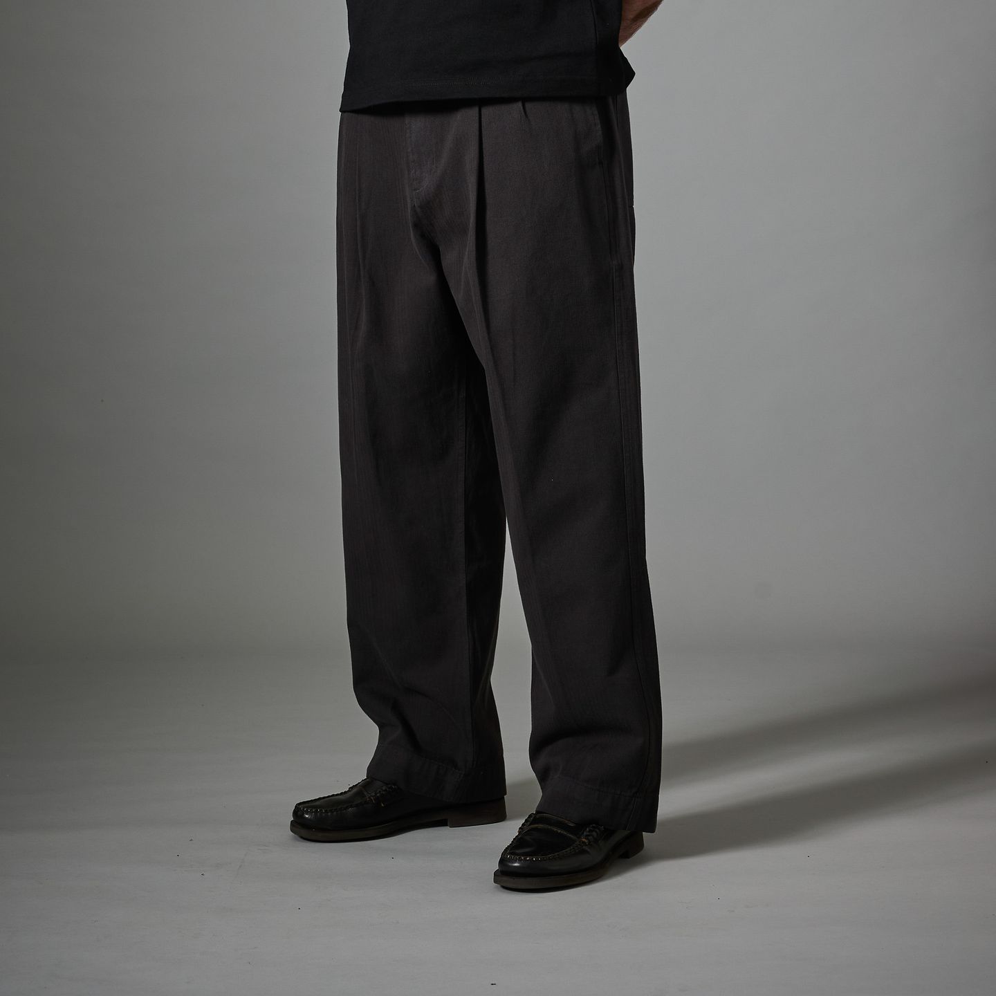 Herringbone Leagues Club Pant | Vintage Black