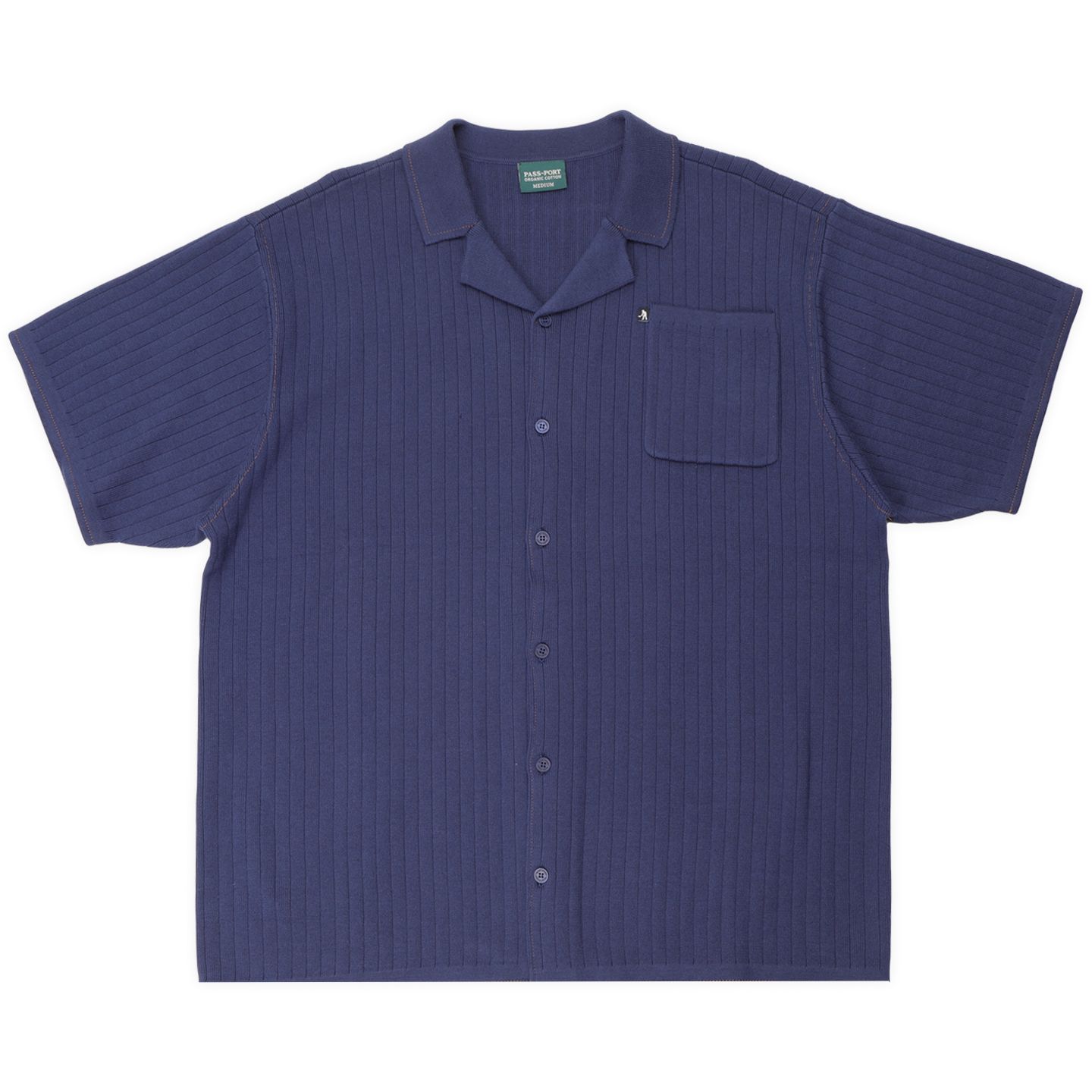 Organic Knit Leagues Shirt | Navy