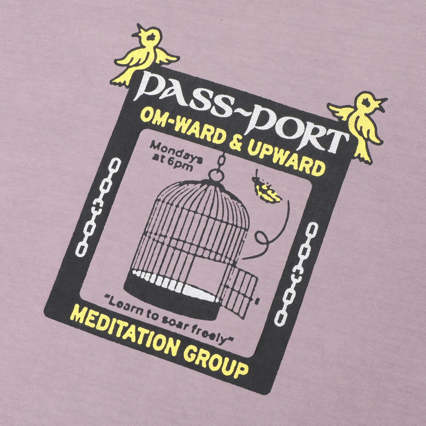 Transcendental Organic Cotton Tee | Dusty Lilac