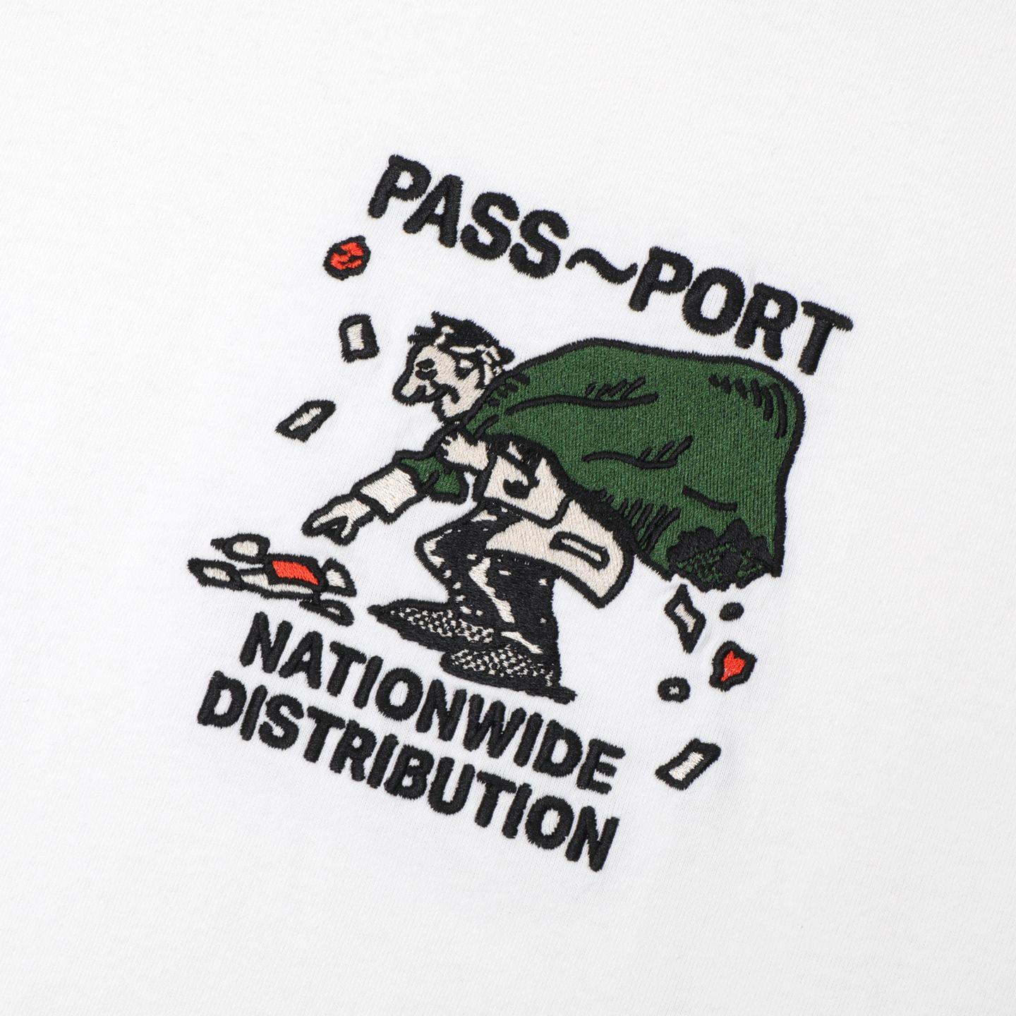 Distribution Tee | White