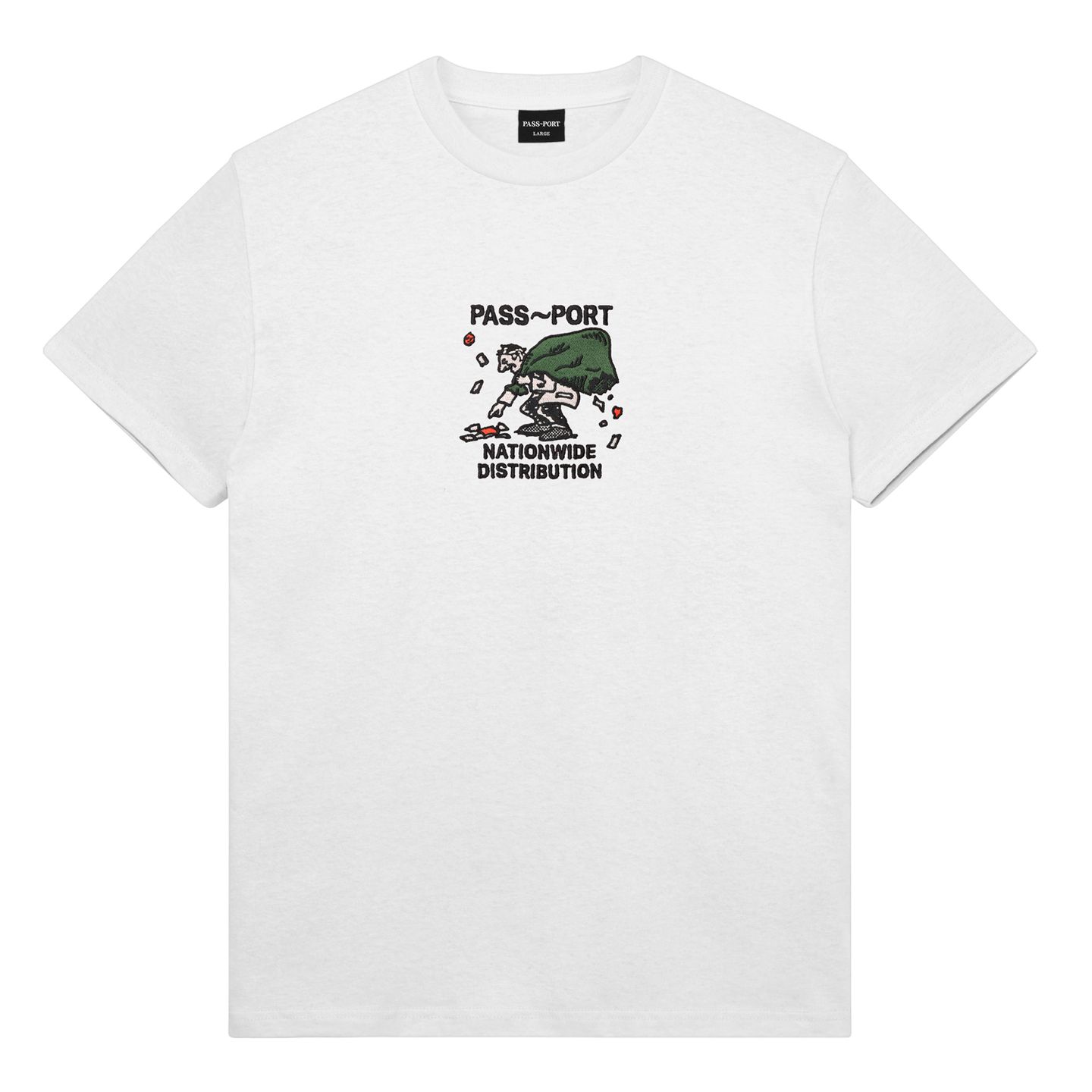 Distribution Tee | White