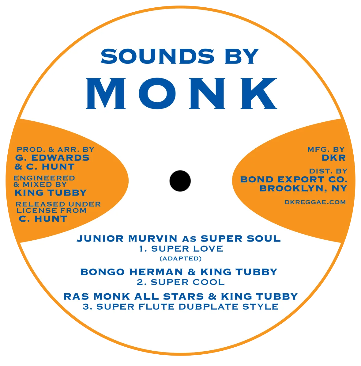 Super Soul  &  Bongo Herman  &  King Tubby  &  Ras Monk All Stars  &  Super Roy - Super Love / Flying High | Sounds By Monk (DKR249) Super Soul  &  Bongo Herman  &  King Tubby  &  Ras Monk All Stars  &  Super Roy - Super Love / Flying High | Sounds By Monk (DKR249)