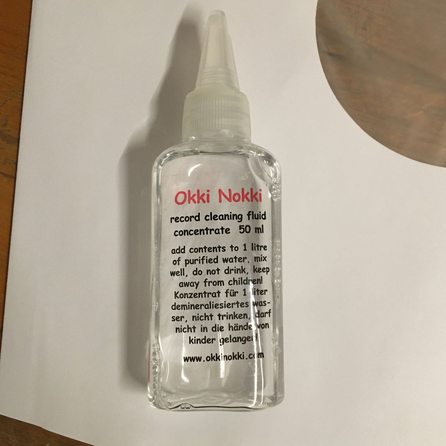 Okki Nokki Record Cleaning Fluid
