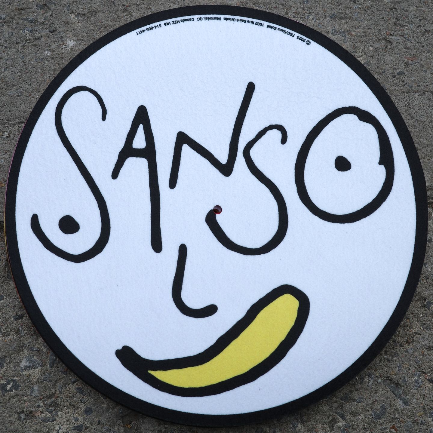 Sans Soleil - SanSo Smile Slipmat Sans Soleil - SanSo Smile Slipmat