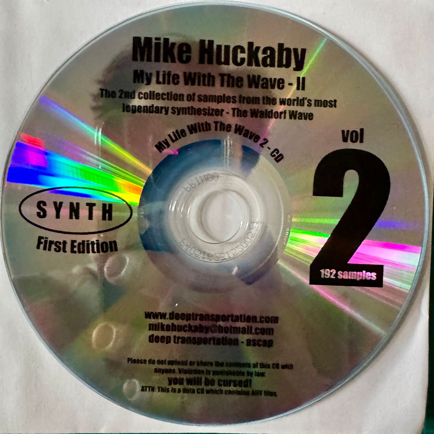 Mike Huckaby - My Life With The Wave Vol 2 | S Y N T H () - main Mike Huckaby - My Life With The Wave Vol 2 | S Y N T H () - main