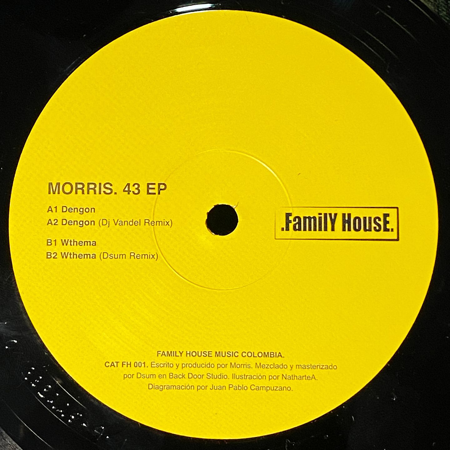 Dj Morris - 43 EP | Family House Music (FH001) - main Dj Morris - 43 EP | Family House Music (FH001) - main