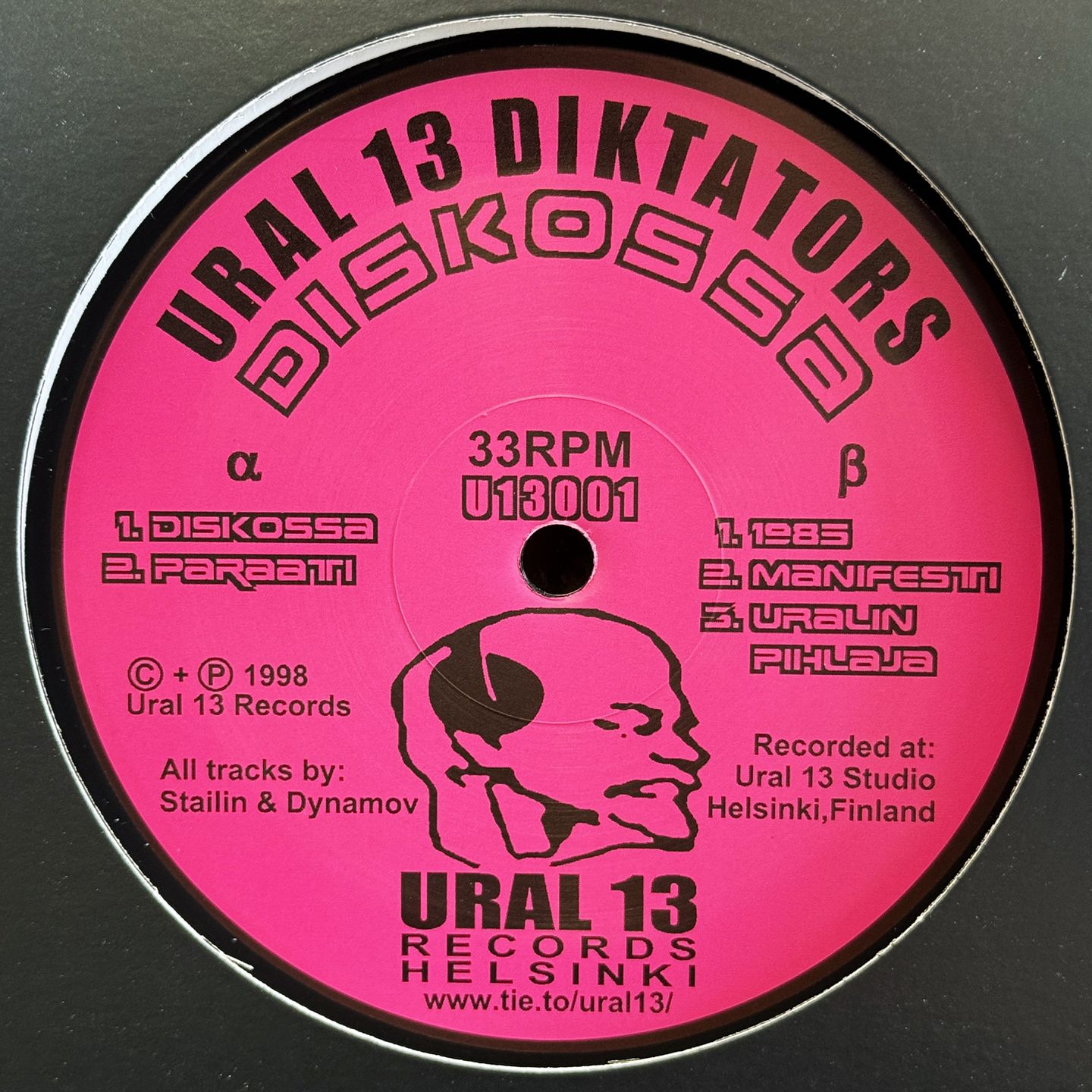 Ural 13 Diktators - Diskossa | Ural 13 Records (U13001) - main
