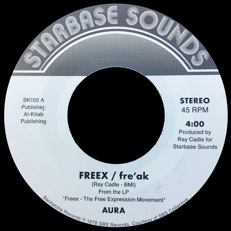 Aura - Freex (Fre'ak) / Sunshine Love | Backatcha Records (BK102)