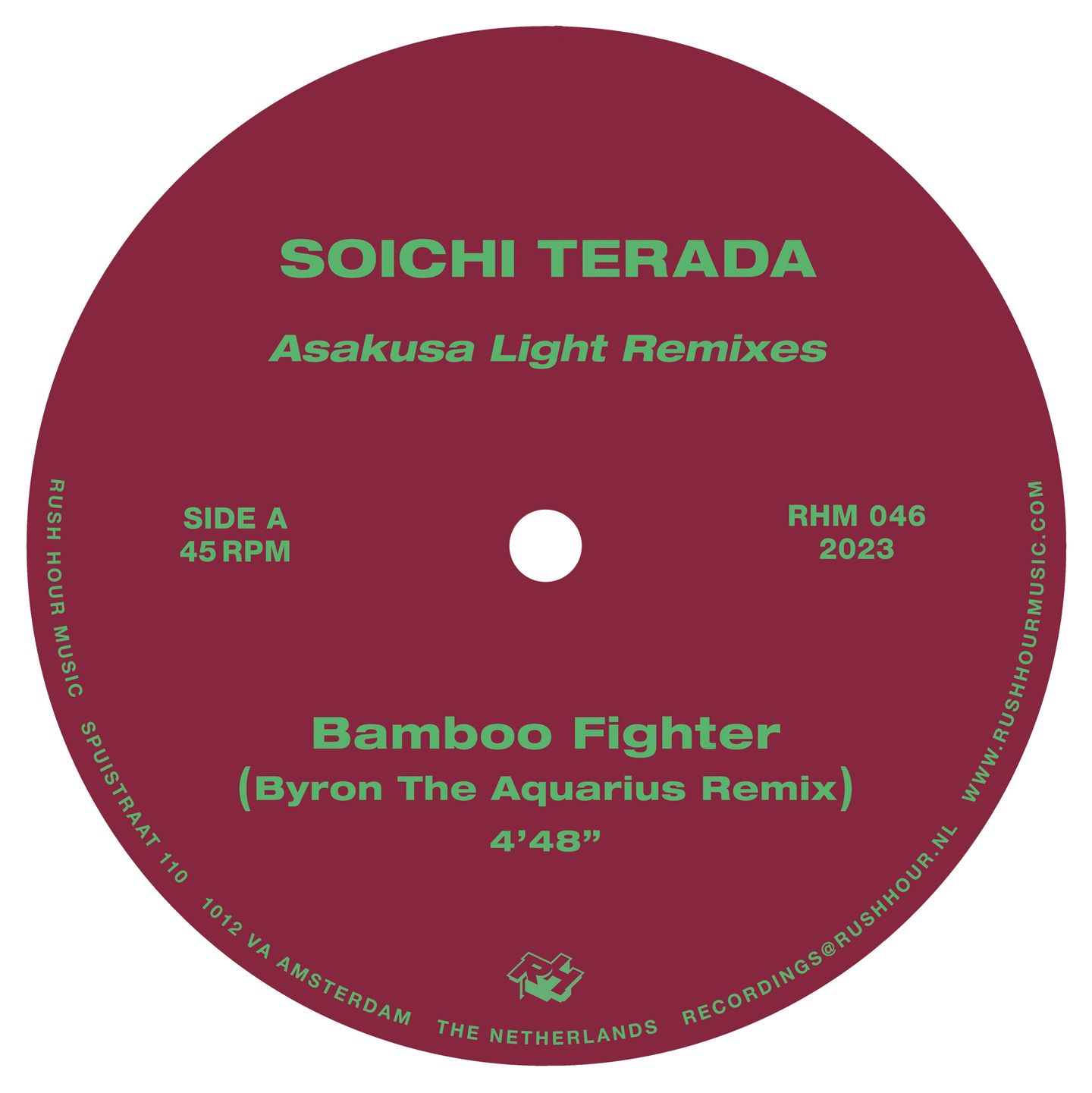Soichi Terada - Asakusa Light Remixes | Rush Hour (RHM046) - main Soichi Terada - Asakusa Light Remixes | Rush Hour (RHM046) - main