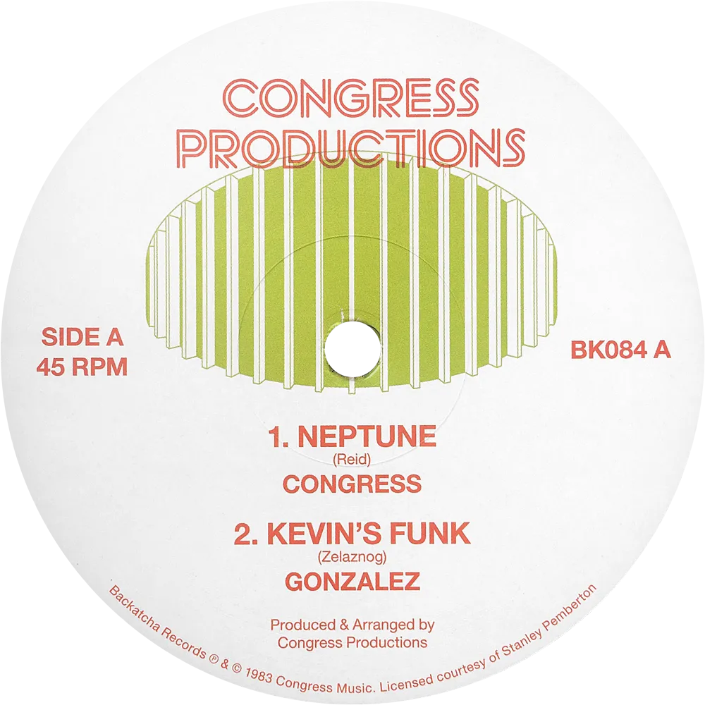 Various - Congress Productions EP | Backatcha Records (BK084) - main Various - Congress Productions EP | Backatcha Records (BK084) - main