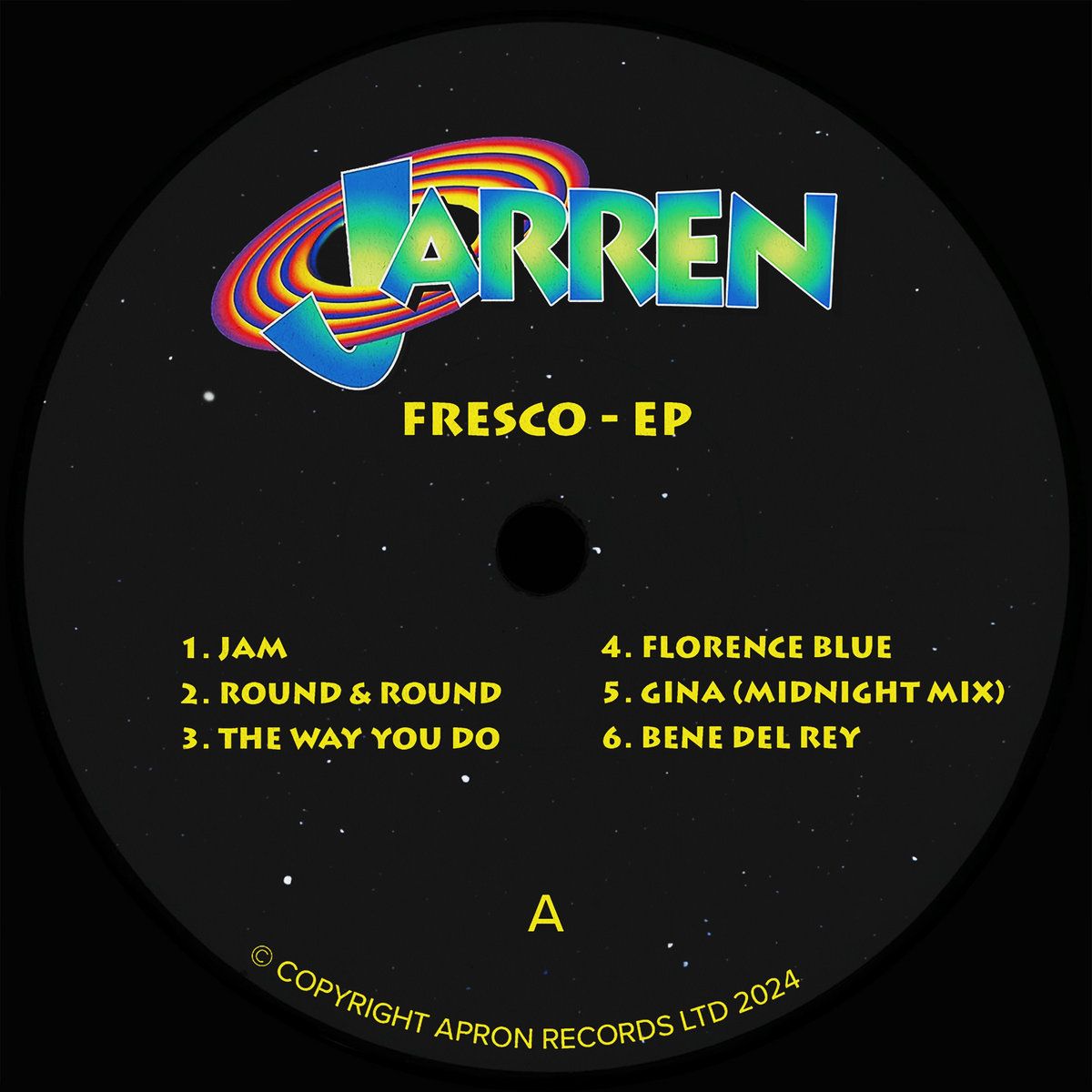 Jarren - Fresco | Apron Records (APRON49) - main Jarren - Fresco | Apron Records (APRON49) - main