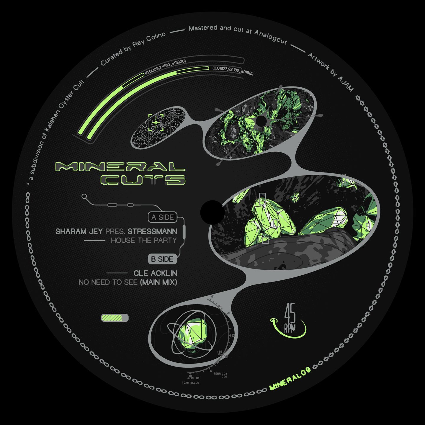 Sharam Jey Pres. Stressman / Cle Acklin - Mineral09 | Mineral Cuts (MINERAL09) - main Sharam Jey Pres. Stressman / Cle Acklin - Mineral09 | Mineral Cuts (MINERAL09) - main
