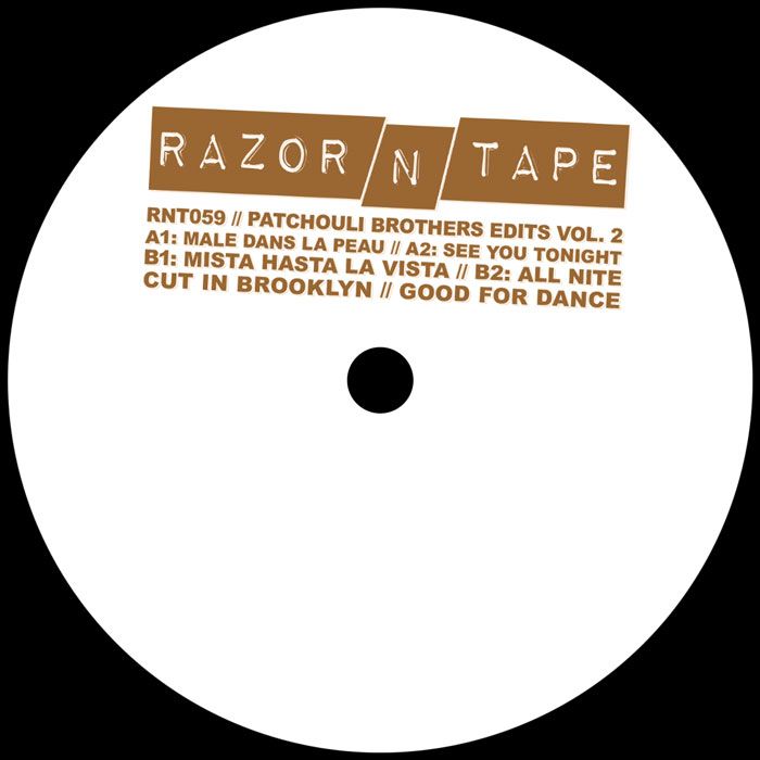The Patchouli Brothers - Patchouli Brothers Edits Vol. 2 | Razor-N-Tape (RNT059)