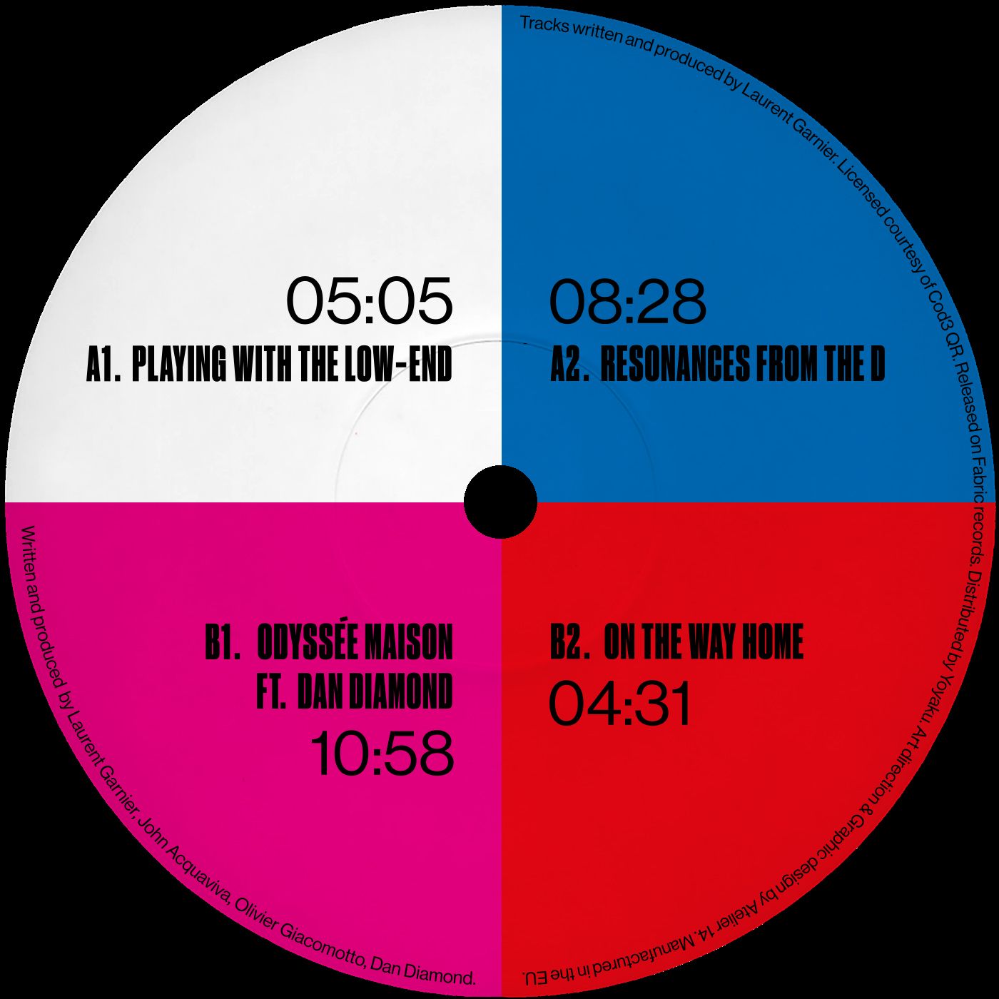 Laurent Garnier - FabricLG4 EP | COD3 QR (FABRICLG4 EP)