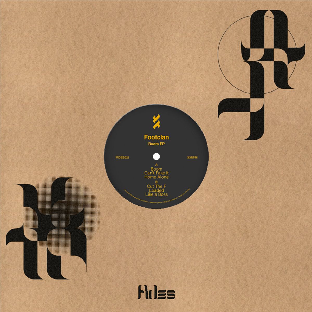 Footclan - Boom EP | Fides (FIDES021) - main Footclan - Boom EP | Fides (FIDES021) - main
