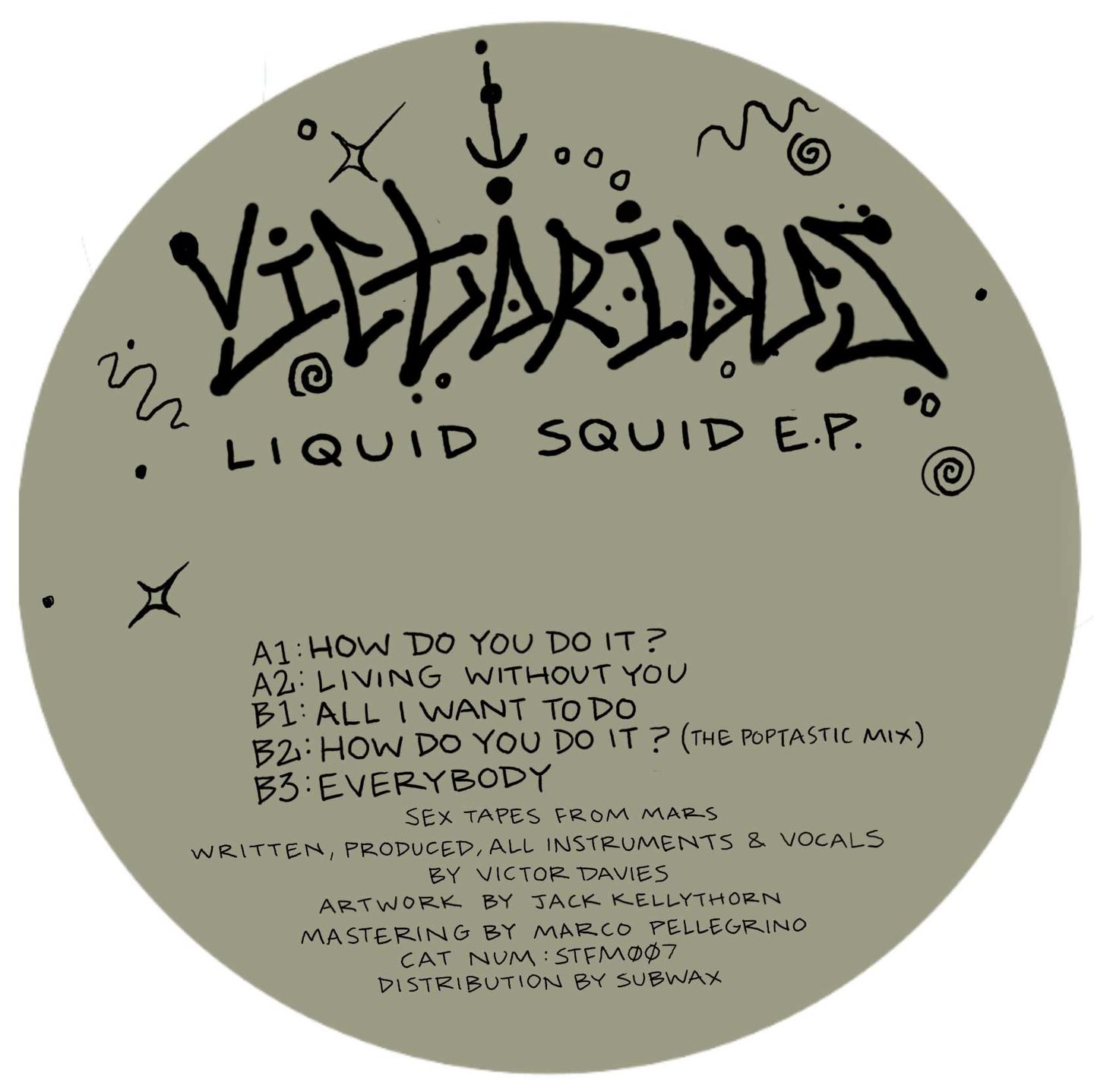 Victorious - Liquid Squid E.P. | Sex Tapes From Mars (STFM007) - main Victorious - Liquid Squid E.P. | Sex Tapes From Mars (STFM007) - main