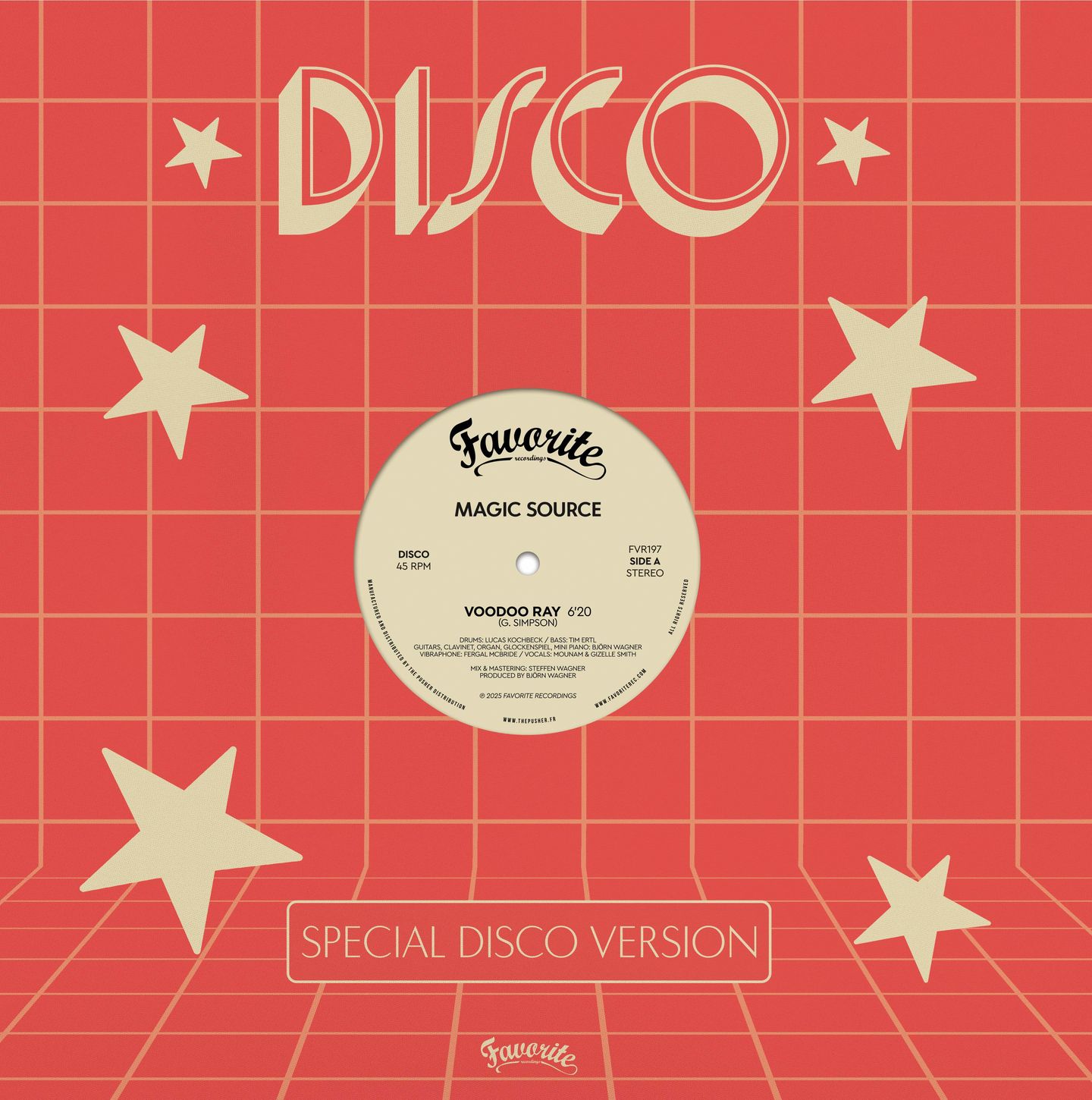 Magic Source - Voodoo Ray | Favorite Recordings (FVR197) - main Magic Source - Voodoo Ray | Favorite Recordings (FVR197) - main