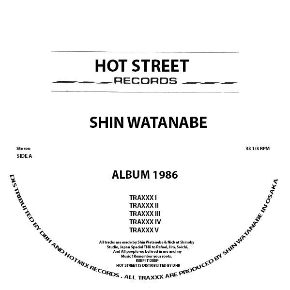 Shin Watanabe - Album 1986 | Hot Street (HS001) - main